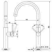 Linea Fido, Edelstahl, Hochdruck, 5011074