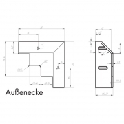 LUMICA Manubrio Farbwechsel LED, edelstahlfarbig, 7061197