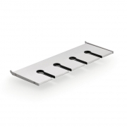 LUMICA Aurora Glashalter, edelstahlfarbig, 8042209