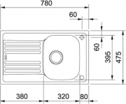 Franke Euroform EFX 611 Einbausple Stopfenventil, 101.0084.860