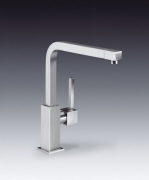 SMEG MFQ6-IS2 Design-Armatur, Edelstahl gebrstet, Festauslauf