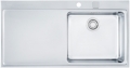 Franke Mythos MMX 211, SlimTop Becken, MIT INTEGRAL-ABLAUF, Becken rechts, 127.0380.450
