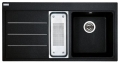 Franke Mythos Fusion MTF 651-100 Fragranit DuraKleen Onyx, Becken rechts