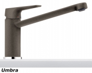 Franke Tico Einhebelmischer Hochdruck Festauslauf, Farbe Onyx 115.0197.769