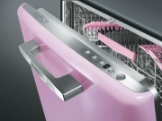 SMEG ST2FABBL Geschirrspler integrierbar, 50er Jahre, schwarz, Energieeffizienz A+++A, mit 5 Jahren Garantie!