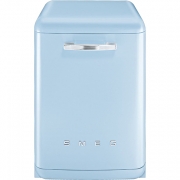 SMEG LVFABPB Stand-Geschirrspler Retrostyle, freistehend, 60 cm, Pastellblau, Effizienzklassen A+++ A, mit 5 Jahren Garantie!